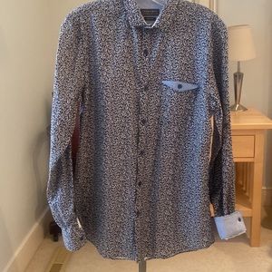 Zara Men's button down cotton shirt